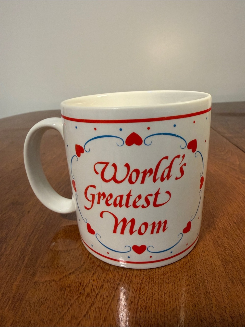 Vintage Worlds Greatest Mom Mug 1984 Bright of America Korea